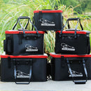 WALK FISH 11/19/23/28/35L plegable grueso EVA caja de peces vivos tanque cubo Camping equipo de aparejos de pesca al aire libre