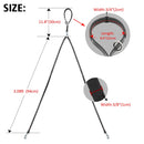 2 Ways Dog Leash Double Two Pet Leather Leads NoTangle Coupler With Handle for Walking and Training 2 Small Medium Dogs