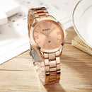 CURREN Brand Women Steel Watch Ladies Luxury Dress Fashion Quartz Wristwatch Classic Crystal Gold Bracelet Women Watch Clock