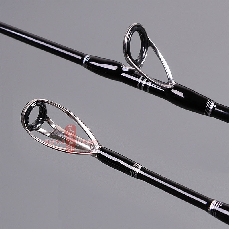 ECOODA EPJ II Full Fuji Parts Single Section 1.6m/1.68m/1.52m  Spinning/Casting Rod  Corss Carbon Boat Rod Jigging Rod