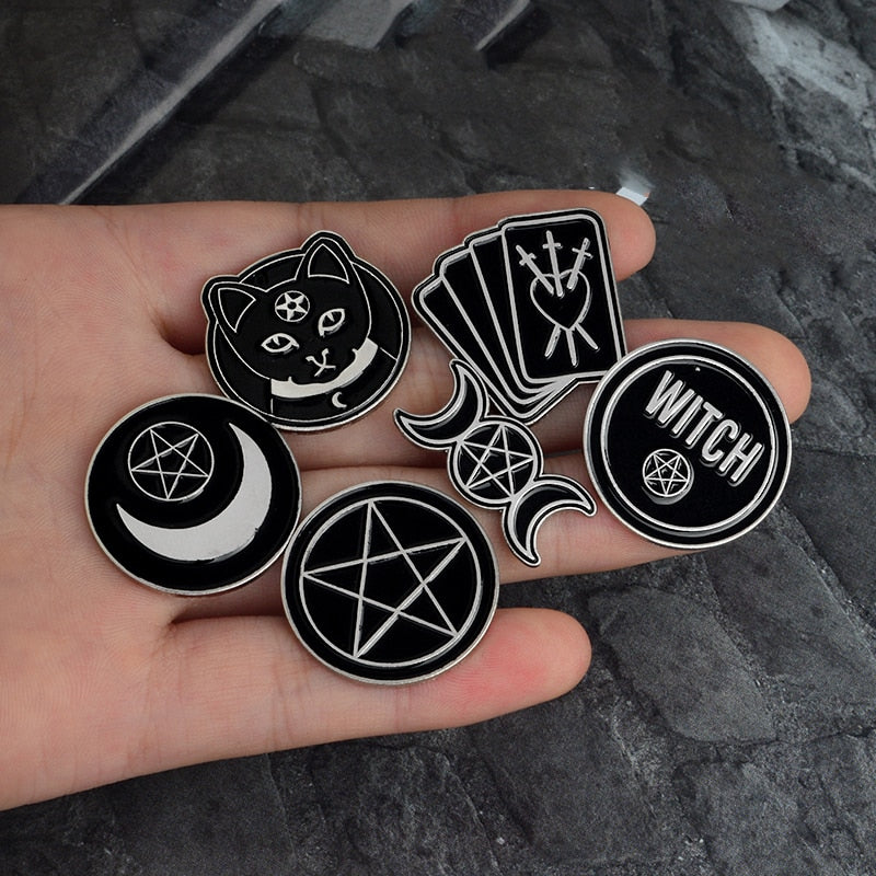 Witches do it better witch ouija spells black moon pins Badges Brooches Lapel pin Enamel pin Backpack Bag Accessories Witch pin