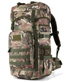 Mochila táctica del ejército para hombre de gran capacidad de 50L, bolsas militares impermeables, mochila para escalar, senderismo, mochilas de viaje, mochila militar