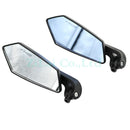 LMoDri, par Universal, espejo retrovisor para motocicleta, Scooter, 8mm, 10mm, modificación de motocicleta, espejos laterales traseros para HONDA YAMAHA SUZUKI