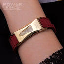 Power Ionics 3000ions/cc Ironman Titanium Germanium F.I.R Carbon Fiber Bio Golf Watch Bracelet Wristband Free Lettering Gifts