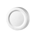 48x20g 40g 100g Empty Silver Cosmetics Cream Container Window Cap Metal Aluminum Jar Balm Bottle Tin Pot Can Gift For Tea Candle