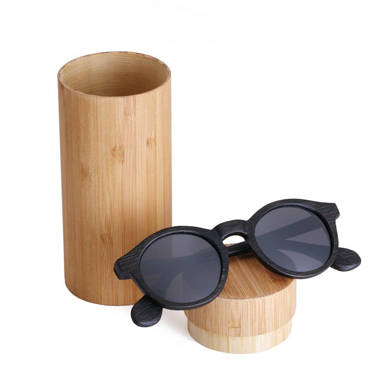 BerWer 2022 Fashion Polarized Sunglasses Women Bamboo Wooden Sun Glasses Man Oculos De Sol Feminino