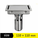 AODEYI Floor Drain Tile Insert Square Floor Waste Grates Bathroom Shower Drain 110 x 110MM And 150x 150MM 304 Stainless Steel