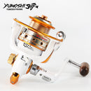 Yumoshi Spinning Fishing Reel 12BB + 1 Bearing Balls 500-9000 Series Metal Coil Spinning Reel Boat Rock Sea Fishing Tackle AX/BX