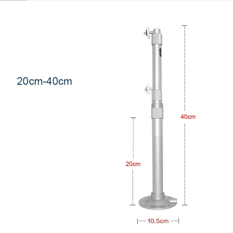 Soportes para proyector WZATCO A20, montaje en techo de pared, soporte ajustable de 360 ​​grados, montaje en techo para proyector WZATCO