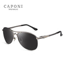 CAPONI Driving Photochromic High Quality Sunglasses Polarized Classic Brand Sun Glasses for Men oculos de sol masculino BS8722