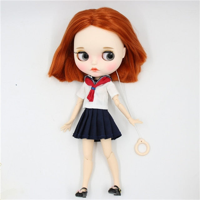 ICY DBS Blyth Doll 1/6 bjd Gelenkkörperpuppenkombination einschließlich Kleidschuhe zum Verkauf 30cm Anime-Spielzeug