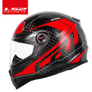 Original LS2 FF396 casco de moto de fibra de carbono LS2 CT2 cascos integrales casco moto sin bomba