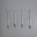 4 Uds dispositivo de varita para el cuidado de la piel Facial de alta frecuencia herramienta de tratamiento del acné dispositivo de cuidado del cabello HF Kit profesional con caja de regalo