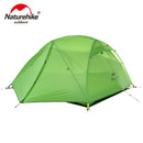 Tienda Naturehike, tienda de campaña Star River mejorada, tienda de campaña ultraligera para 2 personas, 4 estaciones, tienda de silicona 20D con NH17T012-T de alfombra gratis