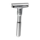 YINTAL Adjustable Safety Razor Double Edge Classic Men Shaving 1-6 File 1 Razor 5 Blades 1   Blade Disposal Case