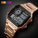 SKMEI 1335 Digital Watches For Mens 2 Time Chrono Men Wristwatches Fashion Sport Male Watch Clock Retro reloj hombre