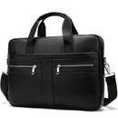 Genuine Leather Business Messenger Women Men Bag Tote Briefcase For Documents A4 Shoulder Handbag Male Female Laptop Brief Case