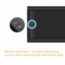 GAOMON M10K2018 Versión con dos bolígrafos sin batería 8192 Presión Artista Tableta gráfica digital para dibujo y escritura electrónica