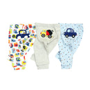 3/6 Pieces Baby Trousers Cotton Autumn Cartoon Animal Print Leggings Boys Girls Long Baby Pants