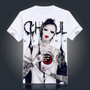Tokyo Ghoul T-shirt New Japan Anime Ken Kaneki Cosplay Costume Comfortable Breathable Milk Fiber T Shirt For Men Women Tops Tees