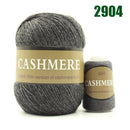 (300g/lot) 6+6 Worsted Cashmere Wool For Knitting Hand Yarn Erdos Machine Knitting Cashmere Knitting Weaving Yarn Free Needles