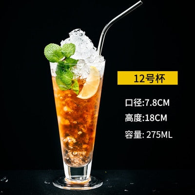 Creative Coctail Cocktail Glass Cup Juice Glass barware Cup Summer Sand Ice Cream cup Drinkware Beer Milk-shake Fruit Tea glass