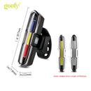 Bike Light Rear Front Mount COB Bicycle Handlebar Helmet Backpack Light Cycling Tail Rear Light For Bicycle Lamp Head Flashlight