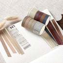 10 Pcs/lot Vintage Grid Stripe Washi Tape Adhesive Tape Diy Scrapbooking Sticker Label Craft Masking Tape Japanese Stationery