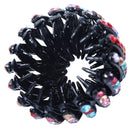Fashion Women Bun Crystal Hair Claw Horsetail Buckle Hair Clip Bird Nest Expanding Hair Accessories Female Ponytail Headwear