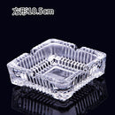 1pc European Crystal Glass Ashtray Creative Personality Large Living Room Office Cafe Hotel Rooms Ashtray