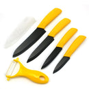 FINDKING High Quality  Zirconia Black Blade 3" 4" 5" 6" inch + Peeler + Covers Ceramic Knife Set Kitchen Professional  knife