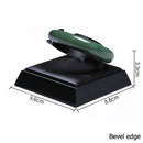 Black PU Leather Jewellery Ring Earrings Stand Holder Set Jewelry Pendant Necklace Chain Chokers Display Bust Bangle Organzier