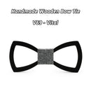 Pajarita de madera Mahoosive para hombre, novio, casarse, padrino de boda, fiesta de boda, corbatas de mariposa grabadas coloridas, pajarita de madera para hombre