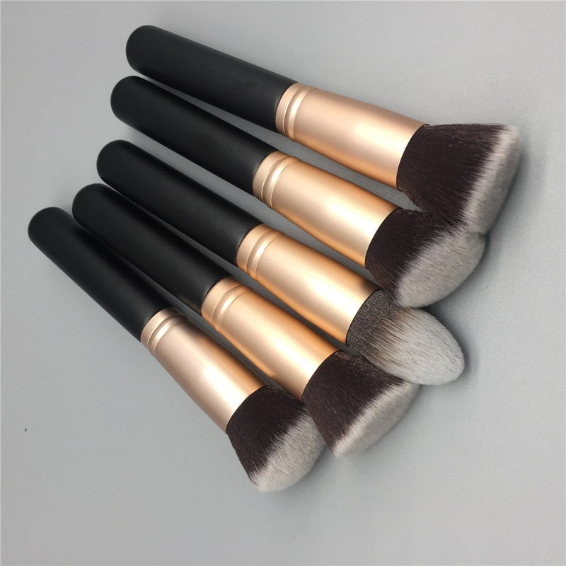 14pcs makeup brushes set for foundation powder blusher lip eyebrow eyeshadow eyeliner brush cosmetic tool