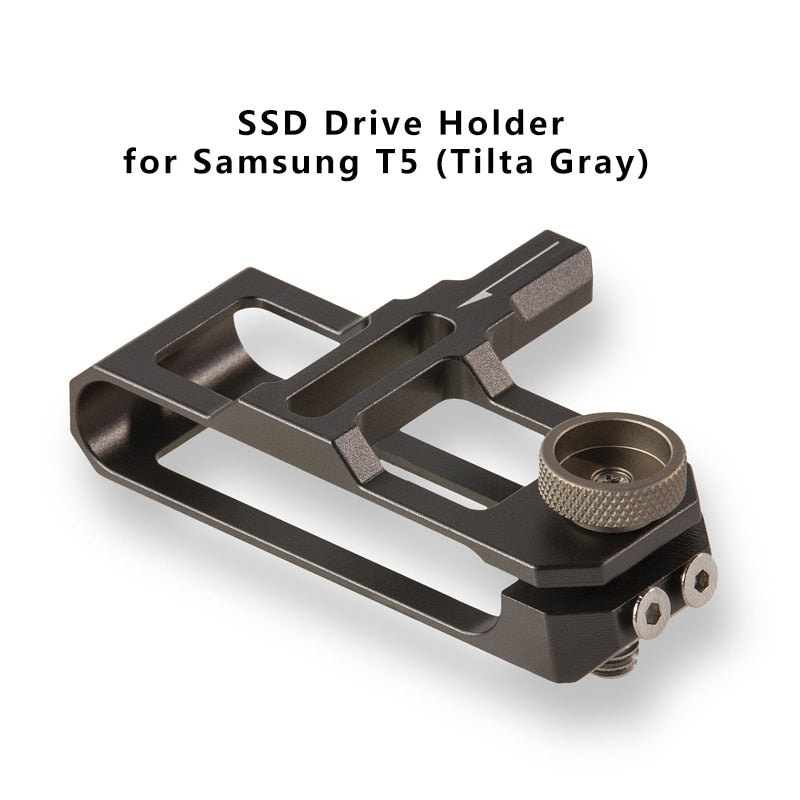 Tilta BMPCC 4K 6K Cage TA-T01-BG Táctico terminado o Grey Full Cage SSD Drive Holder Mango superior para BlackMagic BMPCC 4K 6K