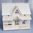 Miniatur-Puppenhaus aus Holz für Puppen, Mini-Möbelsets, DIY-Puppenhaus, Rollenspiel-Puzzle-Spielzeug für Kinder, Mädchen, Kinder