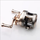 Carrete de pesca nuevo KAWA, rueda de tambor fundido, carrete de fundición de cebo, arrastre máximo 7 kg, aleación de aluminio de rodamiento 9 + 1, carrete de pesca de mar, envío gratis