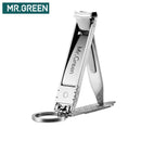 MR.GREEN ultra-thin Foldable Hand Toe Nail Clipper  Cutter Trimmer Stainless Keychain Wholesale High Quality Manicure nail tools