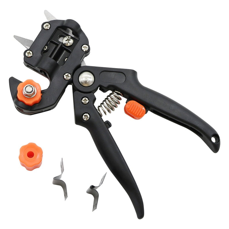 Garden Tools Grafting Pruner Chopper Vaccination Cutting Tree Garden shears Cutting machine +2 blade Pruning pliers