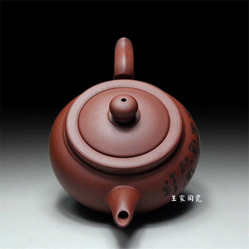 Top Sale Yixing Zisha Teapot Purple Clay Tea Pot 400ml Handmade Kung Fu Tea Set Teapots Chinese Ceramic Kettle Gift High Quality