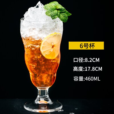 Creative Coctail Cocktail Glass Cup Juice Glass barware Cup Summer Sand Ice Cream cup Drinkware Beer Milk-shake Fruit Tea glass