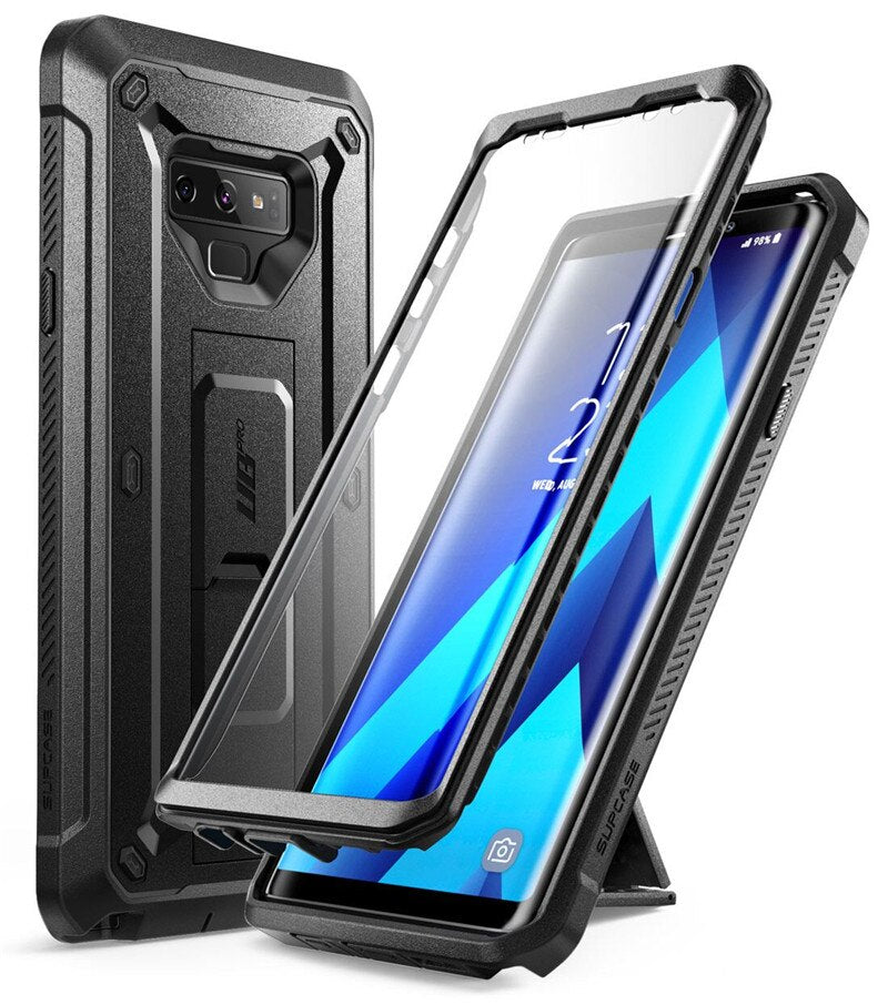 SUPCASE para Samsung Galaxy Note 9 Funda UB Pro Funda resistente de cuerpo completo con protector de pantalla incorporado y soporte