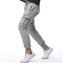 2022 Cotton Cargo Pants Men Ankle Banded Casual Slim Jogger Pants Men Pantalon Hombre