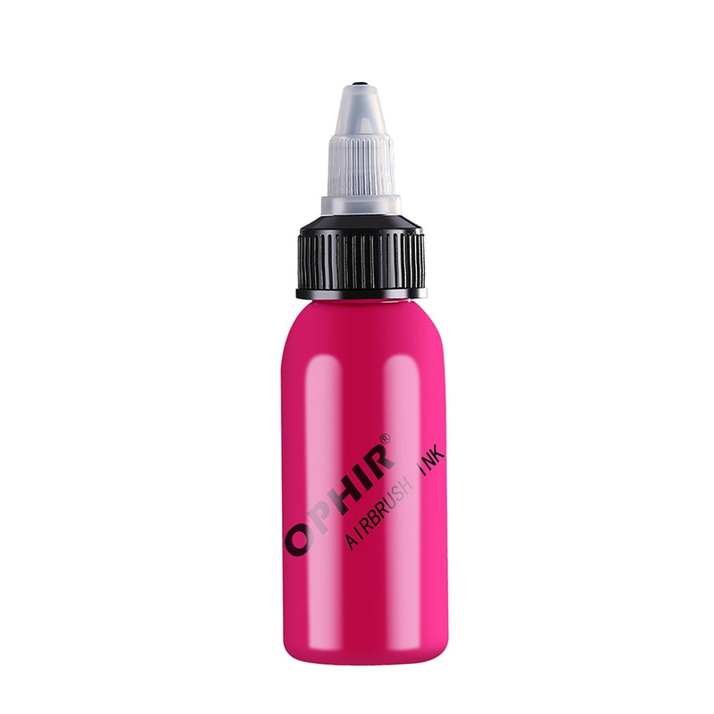 OPHIR 12 Farben Acryl-Wassertinten/Airbrush-Nageltinten für Nagelkunstfarbe Airbrushing Nagellack 30 ml/Flasche Pigment_TA100(1-12)