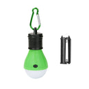 3 LEDs Tent Hanging Lamp 3 Modes LED Bulb Carabiner Bulb Light Portable Lantern Outdoor SOS Camping Lamp Emergency Lighting AAA