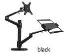 OL-3L aluminum multifunction 10"-17"Ergonomics desk laptop stand 32" monitor desktop holder computer full motion with column bar