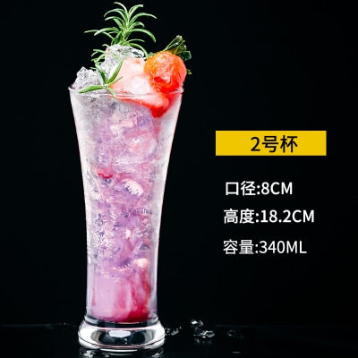 Creative Coctail Cocktail Glass Cup Juice Glass barware Cup Summer Sand Ice Cream cup Drinkware Beer Milk-shake Fruit Tea glass