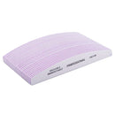 5 unids/lote de limas de uñas blancas, bloques de pulido y lijado, limas de esmalte de uñas de grano 100/180, herramientas para el cuidado del arte de las uñas de manicura y pedicura