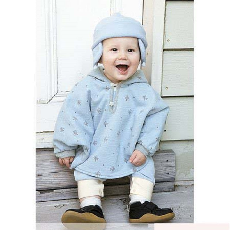 Winter Baby Boy Clothes infant coat Reversible Newborn Poncho Outerwear Hooded Gown Jacket Bebe Cloak Coats Outfits