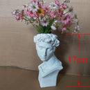Resin Flower Pot Vase Home Decoration Pen Holder Makeup Brush Storage Box European Decoration Sculpture Model Sketch